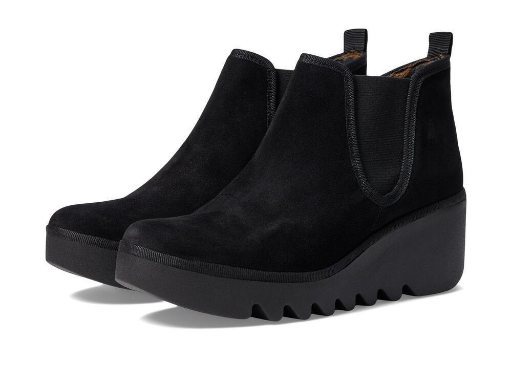 FLY LONDON WOMEN'S BYNE349FLY CHELSEA BOOT, BLACK, 3 UK